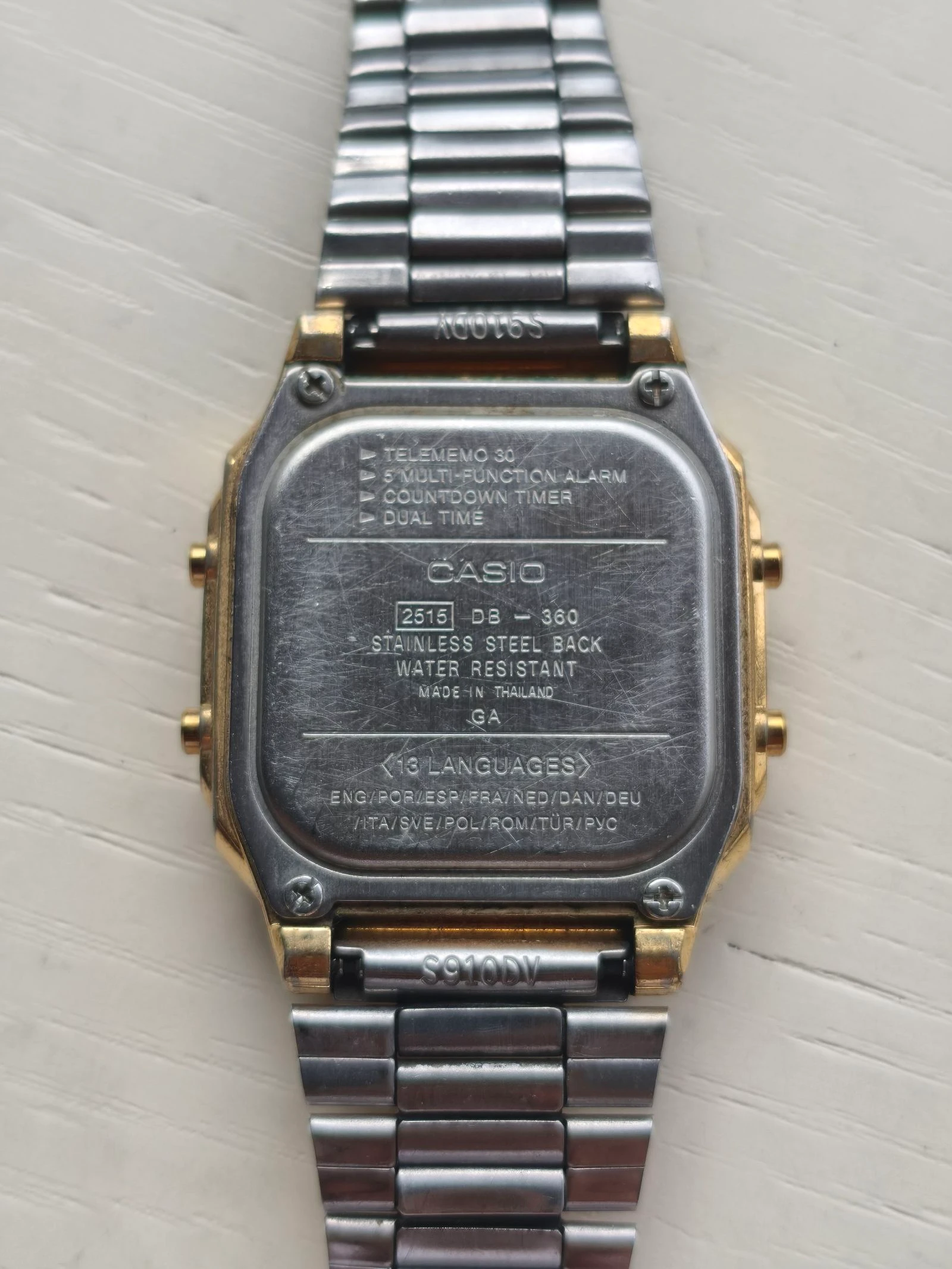 Casio antigo relógio digital  – photo 2